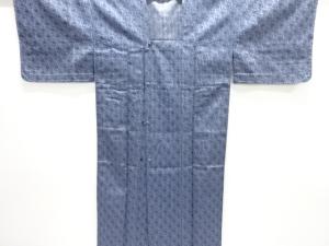 未使用品　幾何学模様織出し雨コート